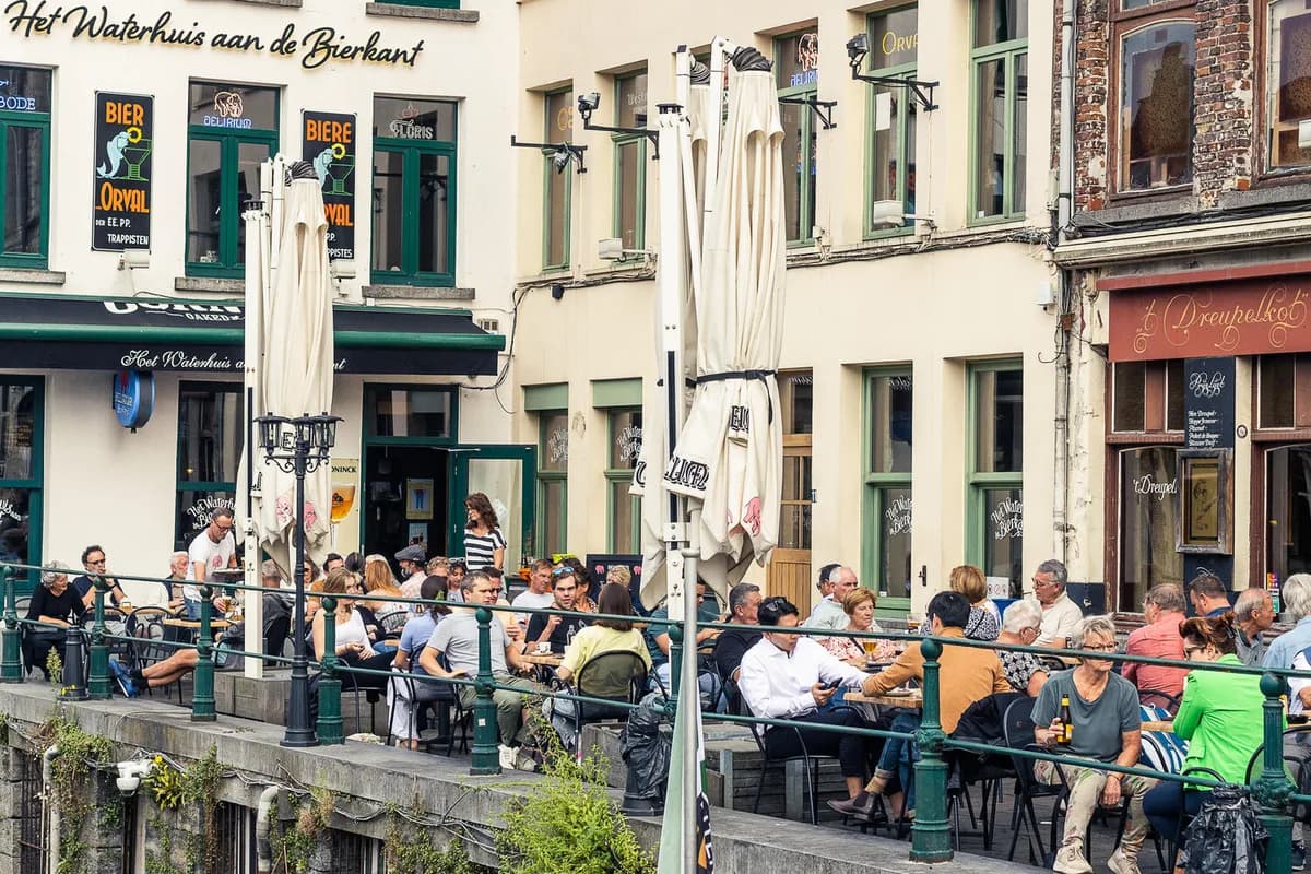 Waterhuis aan de Bierkant — Graslei/Korenlei, Gent