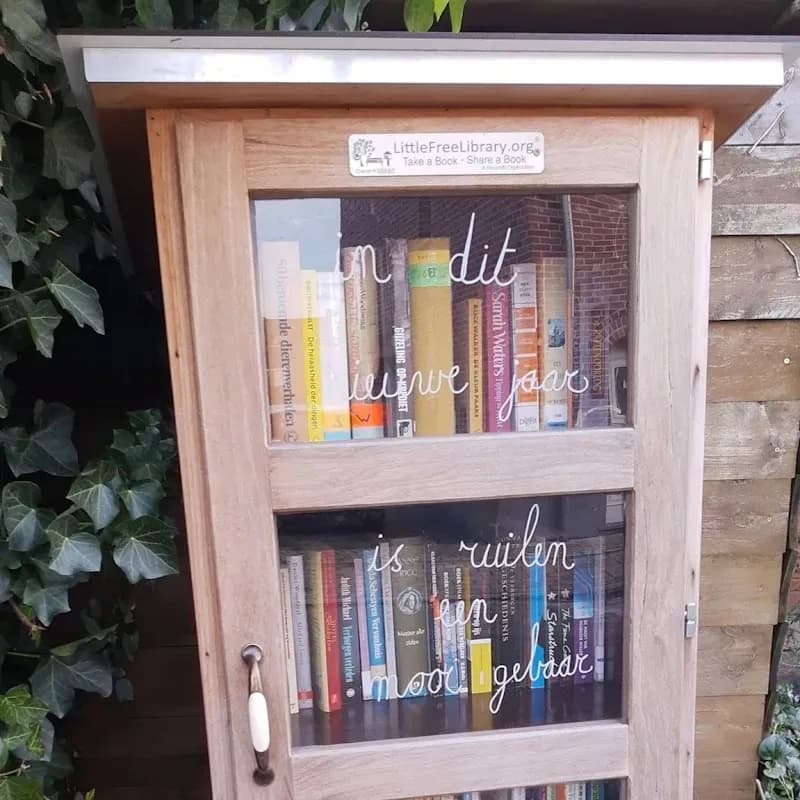 Ruilboekenkastje Moscou – sfeerbeeld